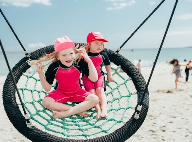 Family holidays at Pentewan offer beachside fun for children and parents alike